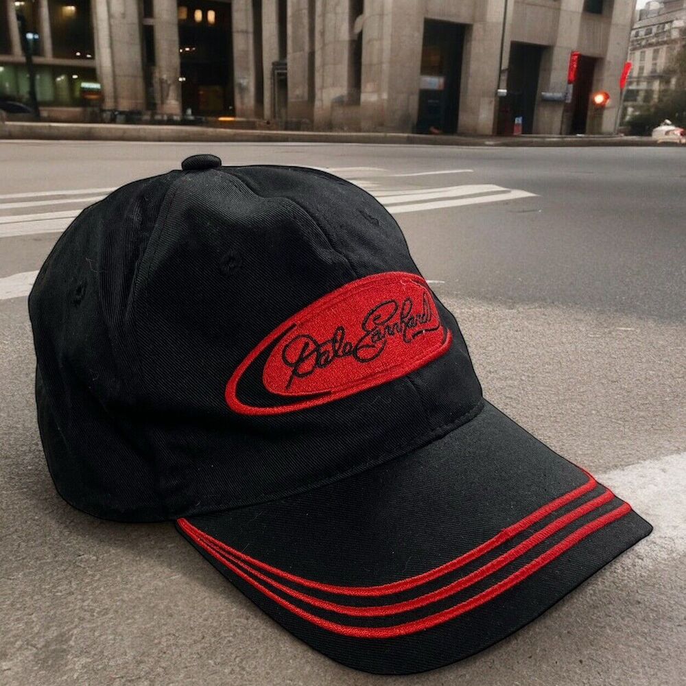 Dale Earnhardt Signature Hat Cap Adjustable Winner's Circle Nascar Embroidered
